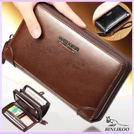 WEIXIER Men Wallet Clutch Bag Man Leather Dompet Lelaki Kulit Beg Tangan Lelaki Beg Duit Lelaki Code