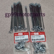 HONDA C70 GBO EX5 DREAM FRONT REAR SPOKES JEJARI RIM ORIGINAL THAI HONDA SBMOTORPARTS