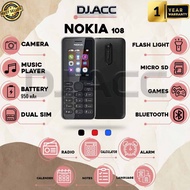 Nokia Jadul 108 HANDPHONE Nokia Hp murah Mobile Phone 2 SIM