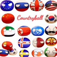 10Cm Countryball Plush Toy Polandball Pendant RUSSIA Countryball Countryballs Of Spain Netherland US