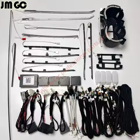 Car LED Ambient light for Audi A4 A5 B9 Doors 30 color light guide strip Interior lights Atmosphere 