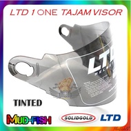 SOLIDGOLD LTD 1 TAJAM VISOR FOR LTD ONE VISOR (TINTED)