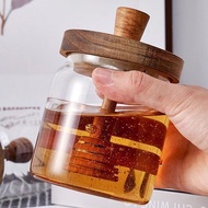 Airtight Jar Honey Jar Glass Kitchen Storage Box Moisture-Proof Storage Jar Glass Storage Storage Ja