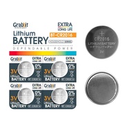 [ Grabbit ] Lithium Battery 3V BT-CR2016 1's