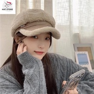 Korean Soft PC Fleece Mixed Boy Hat, Beautiful Form, Easy to Coordinate Colors (HATSTORE)