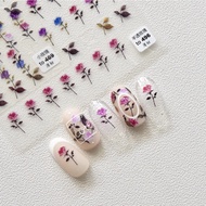 [Meow.Sensei] Tomoni Thin Tough 469 Nail Sticker 5D Manicure Sticker Japanese Color Adhesive New Sty