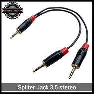 3.5 mm audio jack splitter / aux jack cable branch
