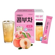 韓國熱賣 - 韓國 Danongwon 乳酸菌 0%糖康普茶(附贈380ml水杯) 水蜜桃 此日期前: 24-7-2026