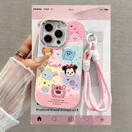 Samsung Case+bracelet Case Silicone Star Casing Samsung A07 A06 a25 5G A55 A56 5G A36 A15 S24 ULTRA 