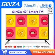 GINZA smart tv 40 inches sale Smart TV 43 inches flat on sale screen TV Full HD ultra-slim Flat-scre