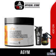 Agym Creatine Monohydrate (40Serving) Creatine Micronized Pure Creatine