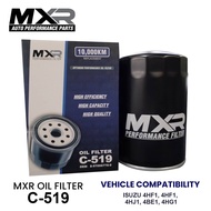 MXR OIL FILTER FOR ISUZU 4BE1