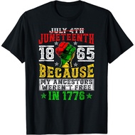 Juneteenth Freeish Since 1865 Melanin Ancestor Black History Gift Unisex T-Shirt