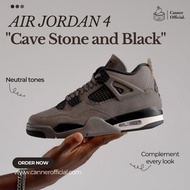 Canned Food Selection Air Jordan 4 Retro "Cave Stone" Black Brown Mocha TS Flat Replacement FV5029-2