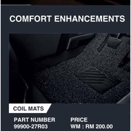 Perodua ALZA Gear Up Coil Mats Originals