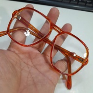 Used second hand 2.75 degree glasses frame, 130mm width, tortoiseshell pattern colored frame