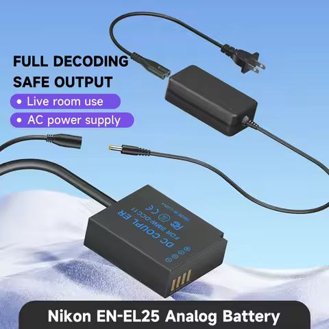 DMW-BLG10 DMW-BLE9 Dummy Battery Power Supply AC Adapter Kit for Panasonic DC-TZ202 TZ220 LX100M2 GX