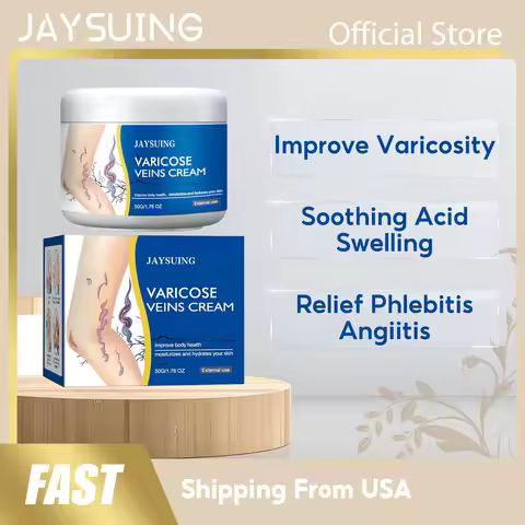 Jaysuing Veins Treatment Creams Soothing Painness Eliminate Vasculitis Phlebitis Remove Spider Leg A