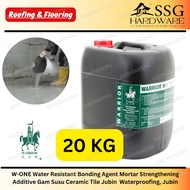 20KG WARRIOR W-1 WATER RESISTANT BONDING AGENT AND MORTAR STRENGTHENING ADDITIVE - GUM SUSU