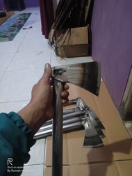 kapak daging dan tulang baja per full sepuh oli tebal