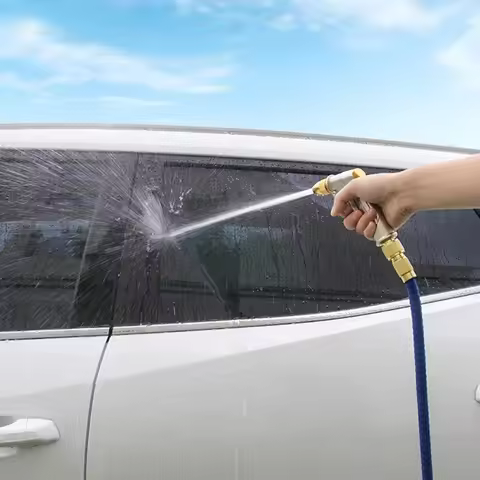 High Pressure Garden Water Spray Adjustable Spray Modes Powerful Cleaning Watering Sprinkle Efficien