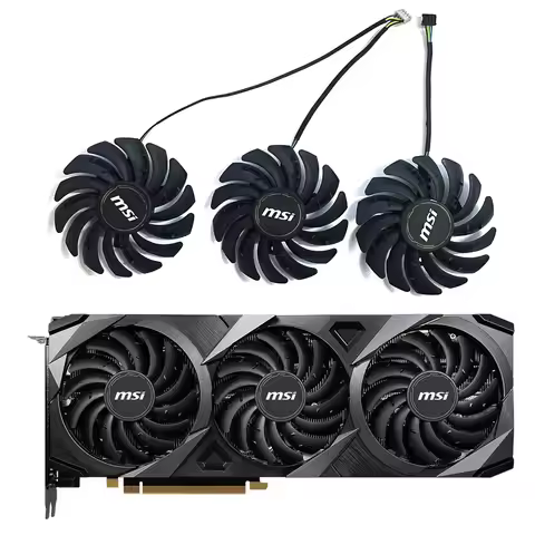 85mm 4pin PLD09210S12HH 85mm RTX3080 Cooler MSI Geforce RTX 3060 Ti 3070 3080 3090 Ventus 3X Gaming 