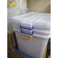 1h Duy Tan Plastic Bin with Wheels 120L 75*53*45cm
