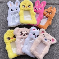 {Tutu Travel} Kpop Stray Kids Skzoo Plush Card Holder Kawaii Stuffed Animals Photocard Cover Credit 