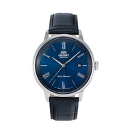 Orient Men's Contemporary Automatic Black Leather Strap Watch RA-AC0J05L10B