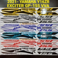 YAMAHA Y16 / Y16ZR ECXITER GP - 155 VVA ( 1 ) BODY STICKER