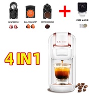 【ราคาพิเศษ】 LaHome Capsule Coffee Machine Maker เครื่องชงกาแฟ เครื่องชงกาแฟแคปซูล รุ่น แรงดัน เครื่องชงกาแฟอัตโนมัติ พร้อมหัวแป Dolce Gusto Nespresso Coffee Ground