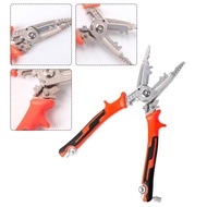 Wire Stripper Tool Multifunctional Needle Nose Pliers For Electric Cable Stripping Cutting And Crimping Multifunctional Wire Stripping Crimping Tool For Electrician &amp; Lineman