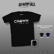KAWKAWSTORE KAOS BAND DISTRO CROWN THE EMPIRE/ KAOS MUSIK CTE/ROCK/METAL T SHIRT BAJU DISTRO MUSIK P