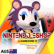 Nintendo Switch eShop Australia Credit AUS 15 30 45 60 Nintendo Games