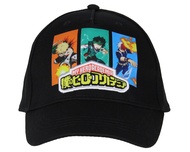 My Hero Academia Anime Boys Hat Deku Shoto Bakugo Character Panel Adjustable Youth OSFM Snapback Cap