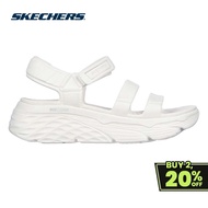 Skechers Women Foamies Max Cushioning Aura Sandals - 111126-WHT