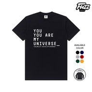 Fuzz Coldplay x BTS My Universe T-shirt Rock Music Shirt for Men and Women Wanita
