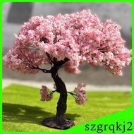 [Szgrqkj2] Flower Tree Model Artificial Tree Model Accessories Lifelike Craftsmanship Realistic Arch