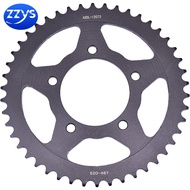 เฟืองด้านหน้าและด้านหลังเหล็กสำหรับ Suzuki Gixxer SF250 520 14T 46T 48T 45 # สำหรับรถจักรยานยนต์ Gix