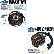 Yamaha NVX 155 V1 NMAX V2 Original Stator Assy Kit Fuel Coil Magnet Koil Bracket 99999-04498 B63 B6H