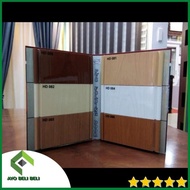 folding gate rolling door pvc murah berkualitas ringan