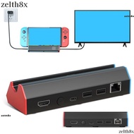 ZELTH TV Dock Station, 4K@120Hz Type-C Adapter, Portable USB Charger Dock for  Switch/Switch OLED Ga