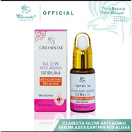 CRYSTAL - CLARESTA GLOW ANTI AGING SERUM ASTAXANTHIN RED ALGAE 18ML