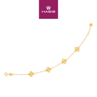 HABIB 916/22K Yellow Gold Bracelet (for baby) PSB0020124