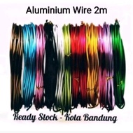2mm Aluminum Wire - 2mm Aluminum Wire - Bracelet Wire - Color Wire - Accessory Wire - Craft Wire