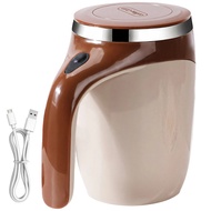 380ml auto-stir coffee mug - stainless steel, one-touch mixing & cooling Quick & easy
