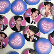 Pin Button AKTOR CHINA Heyu Chen Zheyuan Zhang Linghe etc.