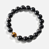 金運石925銀水晶手鍊