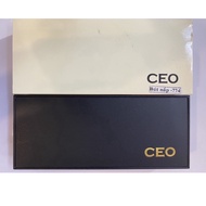 CEO 774 black cap ballpoint pen with BLUE ink