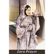 Mukena Zara by Elkisa/mukena silk premium/mukena silk motif/mukena melayu/mukena malaysia/mukena fah